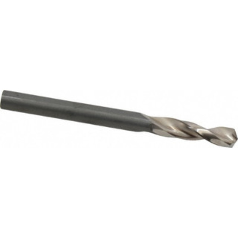 Guhring #6 130 Parabolic Flute High Speed Steel Screw Machine Drill Bit Bright Finish, Right Hand Cut, 1-1/32 Flute Length, 2-7/16 OAL, Standard Point, Straight Shank 9005520051800 – 85775062