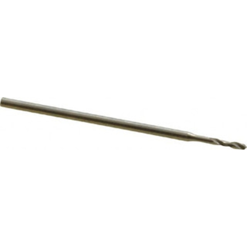 Guhring #71, 118 Point, Cobalt Micro Drill Bit 0.984 OAL, 4.2mm Flute Length, 1mm Shank Diam, Series 301 9003010006600 – 85779833
