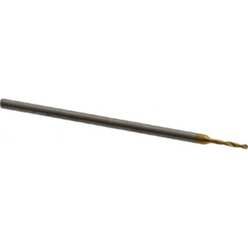 Guhring #77, 118 Point, Cobalt Micro Drill Bit 0.984 OAL, 3mm Flute Length, 1mm Shank Diam, Series 660 9006600004600 – 85891463