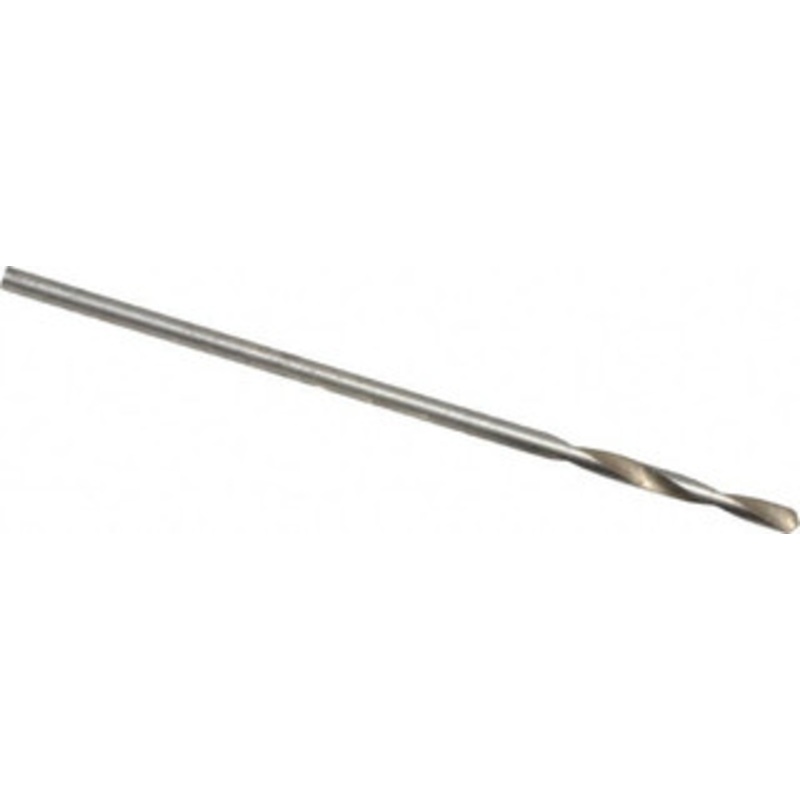 Hertel #57 135 Spiral Flute Cobalt Screw Machine Drill Bit Bright Finish, Right Hand Cut, 1/2 Flute Length, 1-3/8 OAL, Split Point, Straight Shank 74131095 – 74131095