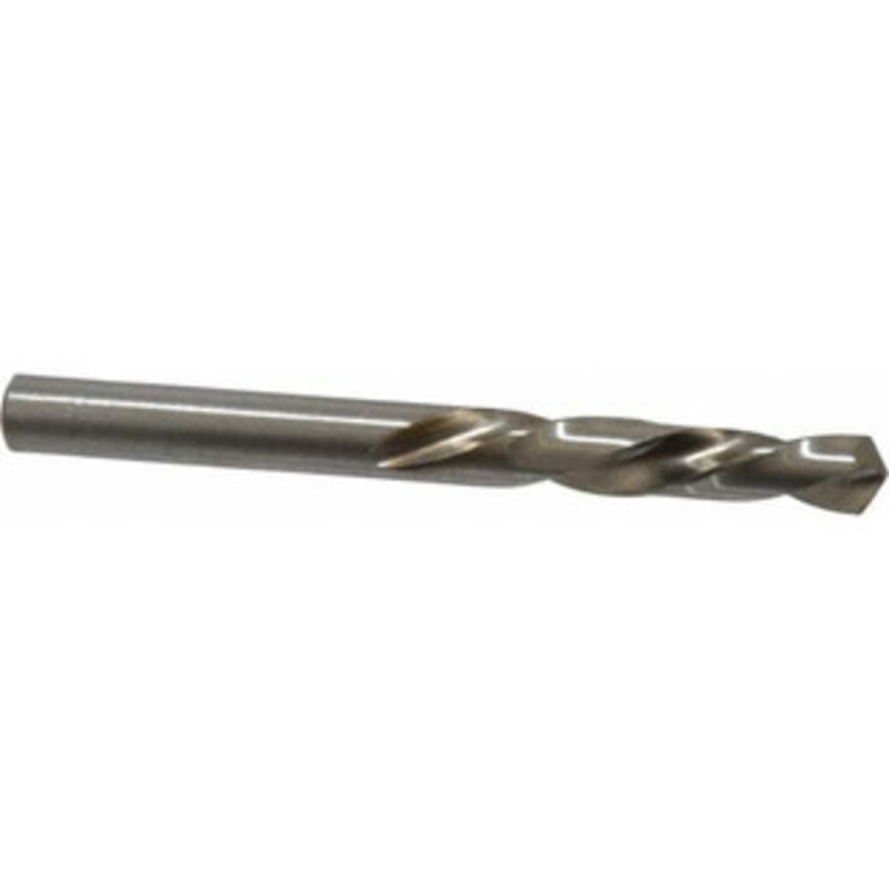 Chicago-Latrobe #1 118 Spiral Flute High Speed Steel Screw Machine Drill Bit Bright Finish, Left Hand Cut, 1-5/16 Flute Length, 2-7/16 OAL, Standard Point, Straight Shank 49071 – 81351017