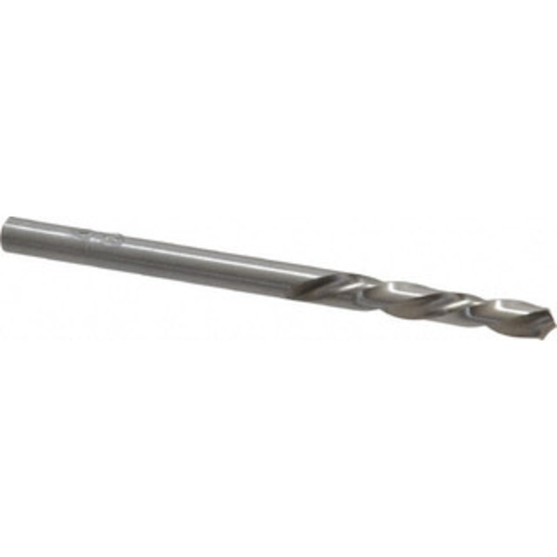 Chicago-Latrobe #30 118 Spiral Flute High Speed Steel Screw Machine Drill Bit Bright Finish, Left Hand Cut, 15/16 Flute Length, 1-15/16 OAL, Standard Point, Straight Shank 49100 – 81351306