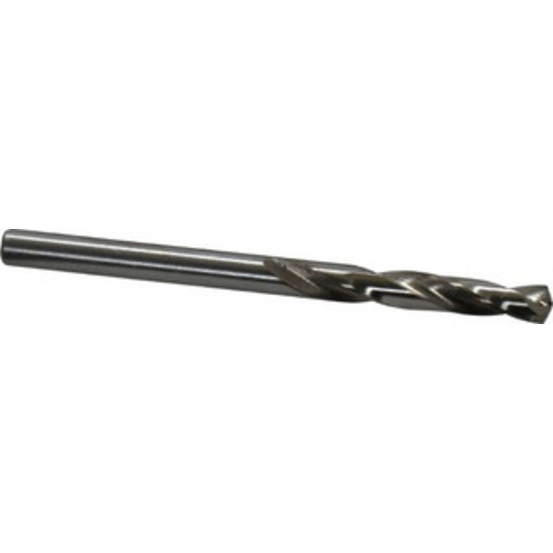 Cleveland Twist Drill #24 135 Spiral Flute High Speed Steel Screw Machine Drill Bit Bright Finish, Right Hand Cut, 1 Flute Length, 2-1/16 OAL, Split Point, Straight Shank C70328 – 74332578