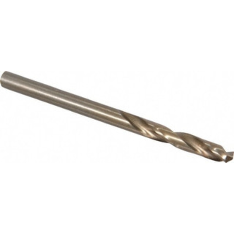 Cleveland Twist Drill #29 135 Spiral Flute Cobalt Screw Machine Drill Bit Oxide/Gold Finish, Right Hand Cut, 15/16 Flute Length, 1-15/16 OAL, Split Point, Straight Shank C14577 – 63793293