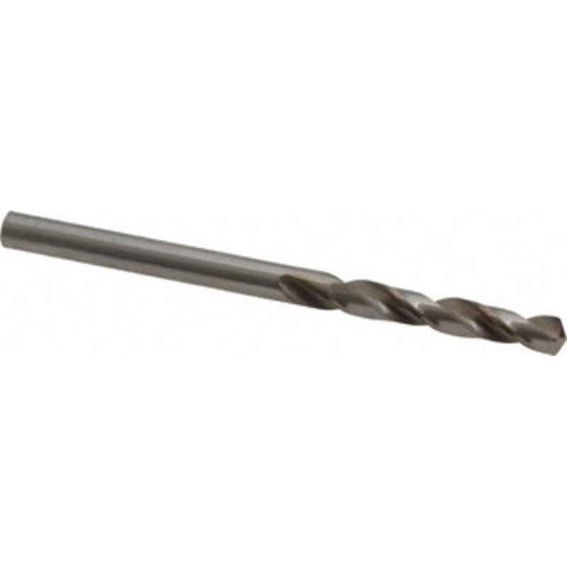 Cleveland Twist Drill #30 118 Spiral Flute High Speed Steel Screw Machine Drill Bit Bright Finish, Right Hand Cut, 15/16 Flute Length, 1-15/16 OAL, Standard Point, Straight Shank C04431 – 63706303