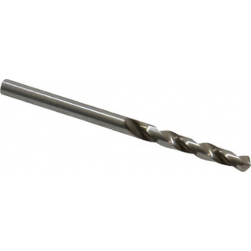 Cleveland Twist Drill #31 118 Spiral Flute High Speed Steel Screw Machine Drill Bit Bright Finish, Right Hand Cut, 7/8 Flute Length, 1-7/8 OAL, Standard Point, Straight Shank C04426 – 63706311