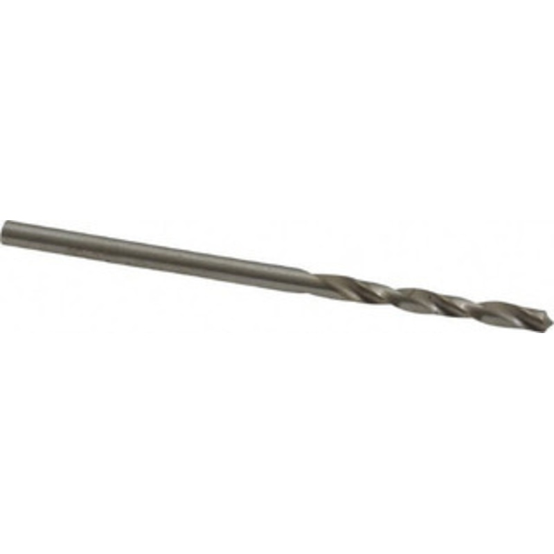 Cleveland Twist Drill #45 118 Spiral Flute High Speed Steel Screw Machine Drill Bit Bright Finish, Right Hand Cut, 3/4 Flute Length, 1-3/4 OAL, Standard Point, Straight Shank C04395 – 63706451