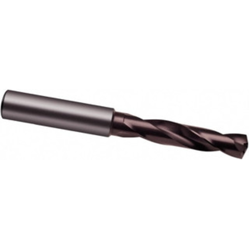 Guhring #18 140 Spiral Flute Solid Carbide Screw Machine Drill Bit nano-A Finish, Right Hand Cut, 24mm Flute Length, 66mm OAL, VA Point, Straight Shank, Through Coolant 9085100043000 – 58527748