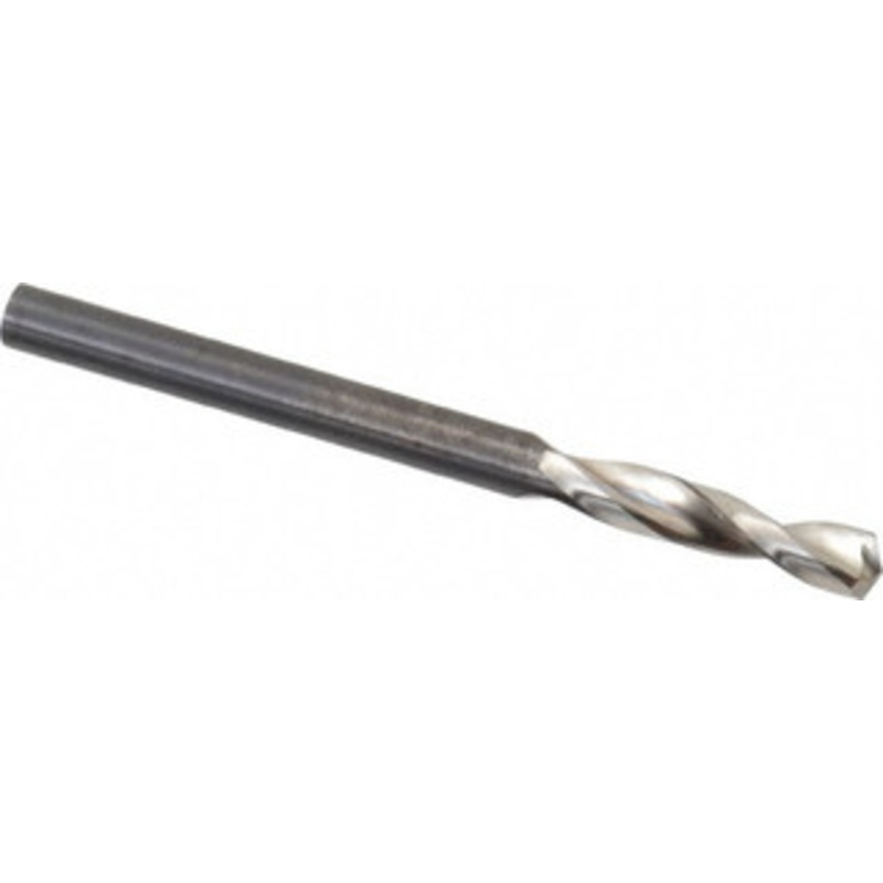 Guhring #22 130 Parabolic Flute High Speed Steel Screw Machine Drill Bit Bright Finish, Right Hand Cut, 7/8 Flute Length, 2-5/32 OAL, Standard Point, Straight Shank 9005520039900 – 85775229