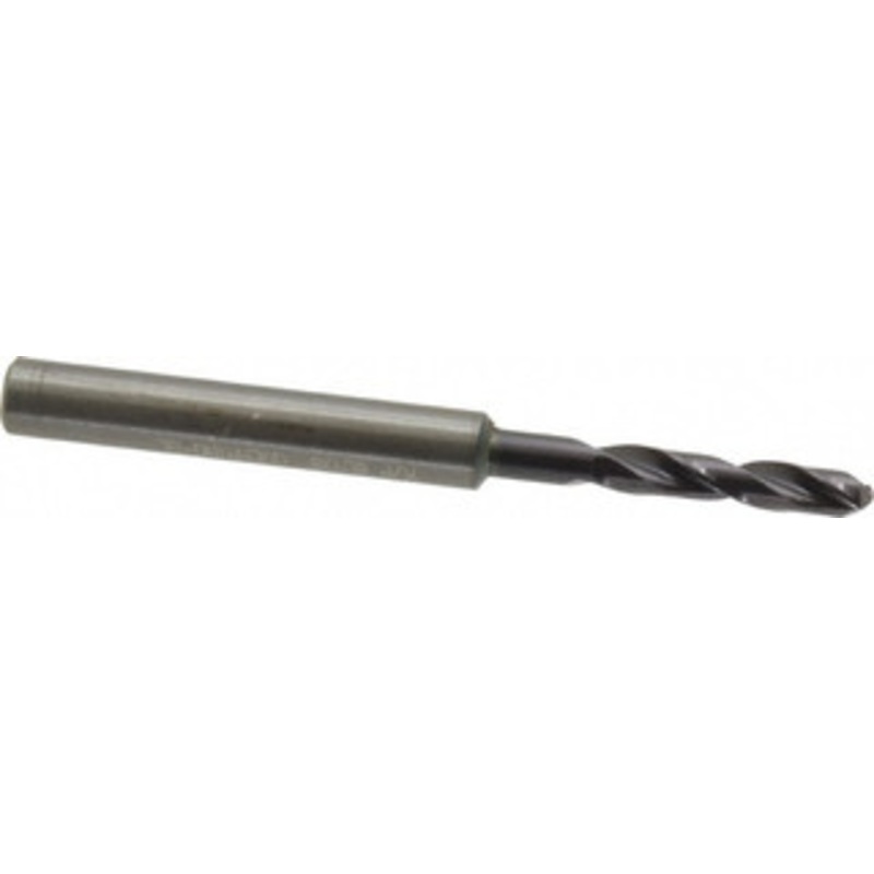 Guhring #25 140 Spiral Flute Solid Carbide Screw Machine Drill Bit FIREX Finish, Right Hand Cut, 24mm Flute Length, 66mm OAL, SU Point, Straight Shank 9055140038000 – 05740873