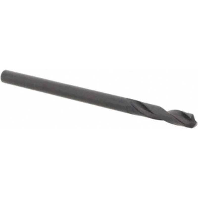 Guhring #38 130 Spiral Flute Cobalt Screw Machine Drill Bit Oxide Finish, Right Hand Cut, 14mm Flute Length, 43mm OAL, Standard Point, Straight Shank 9003290025800 – 97826986