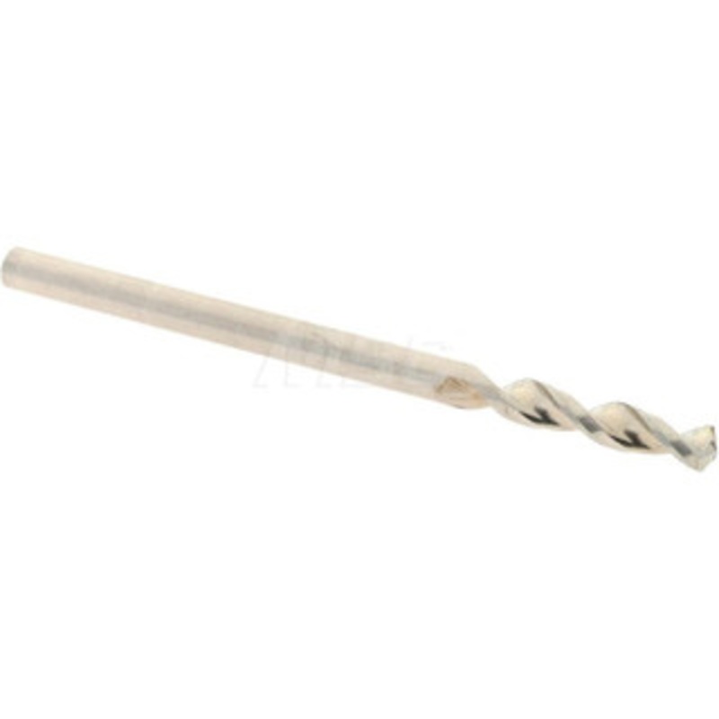 Accupro #36 130 Parabolic Flute Cobalt Screw Machine Drill Bit Bright Finish, Right Hand Cut, 0.63 Flute Length, 1.811 OAL, Split Point, Straight Shank 1630271-AC – 01331503