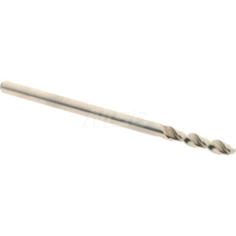 Accupro #46 130 Parabolic Flute Cobalt Screw Machine Drill Bit Bright Finish, Right Hand Cut, 0.472 Flute Length, 1.496 OAL, Split Point, Straight Shank 1630206-AC – 01331263