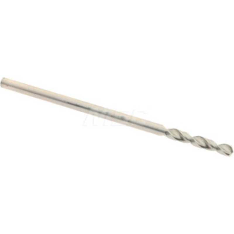 Accupro #54 130 Parabolic Flute Cobalt Screw Machine Drill Bit Bright Finish, Right Hand Cut, 0.354 Flute Length, 1.26 OAL, Standard Point, Straight Shank 1630139-AC – 01331040