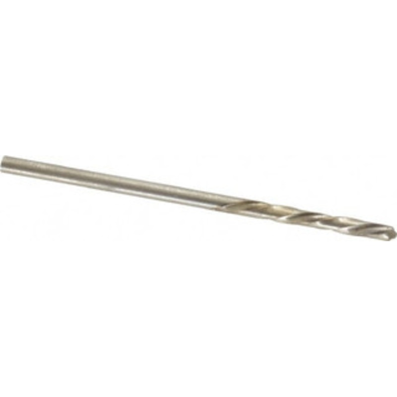 Chicago-Latrobe #47 118 Spiral Flute High Speed Steel Screw Machine Drill Bit Bright Finish, Left Hand Cut, 3/4 Flute Length, 1-3/4 OAL, Standard Point, Straight Shank 49117 – 81351470
