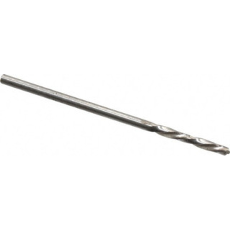 Chicago-Latrobe #49 118 Spiral Flute High Speed Steel Screw Machine Drill Bit Bright Finish, Left Hand Cut, 11/16 Flute Length, 1-11/16 OAL, Standard Point, Straight Shank 49119 – 81351496