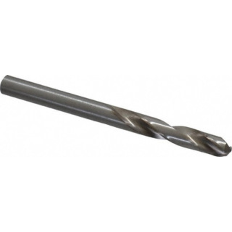 Cleveland Twist Drill #11 135 Spiral Flute High Speed Steel Screw Machine Drill Bit Bright Finish, Right Hand Cut, 1-3/16 Flute Length, 2-1/4 OAL, Split Point, Straight Shank C70315 – 74332446