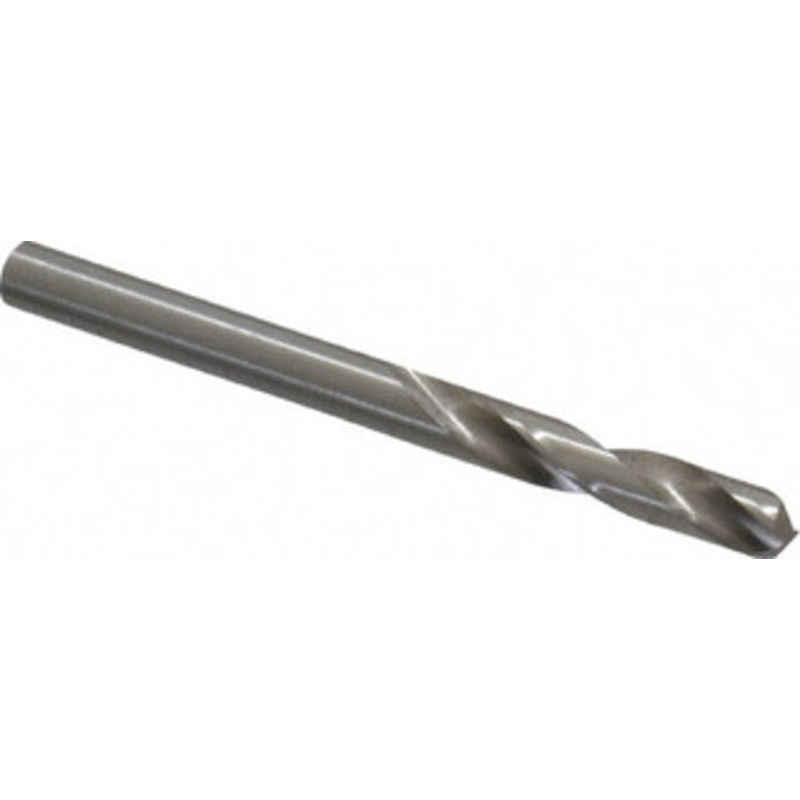 Cleveland Twist Drill #13 135 Spiral Flute High Speed Steel Screw Machine Drill Bit Bright Finish, Right Hand Cut, 1-1/8 Flute Length, 2-3/16 OAL, Split Point, Straight Shank C70317 – 74332461