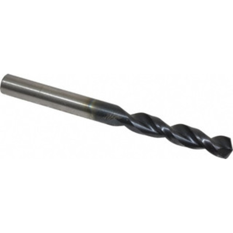 Cleveland Twist Drill #3 135 Parabolic Flute Cobalt Screw Machine Drill Bit TiAlN Finish, Right Hand Cut, 1-1/4 Flute Length, 2-3/8 OAL, Split Point, Straight Shank C15093 – 75906982