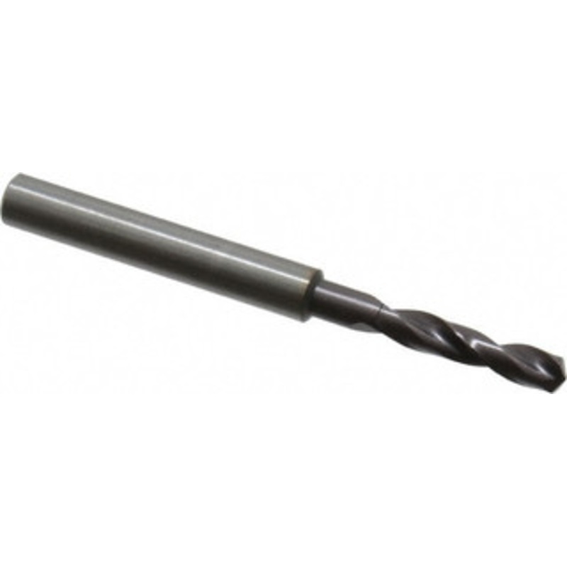 Guhring #18 140 Spiral Flute Solid Carbide Screw Machine Drill Bit FIREX Finish, Right Hand Cut, 24mm Flute Length, 66mm OAL, SU Point, Straight Shank 9055140043000 – 05740931