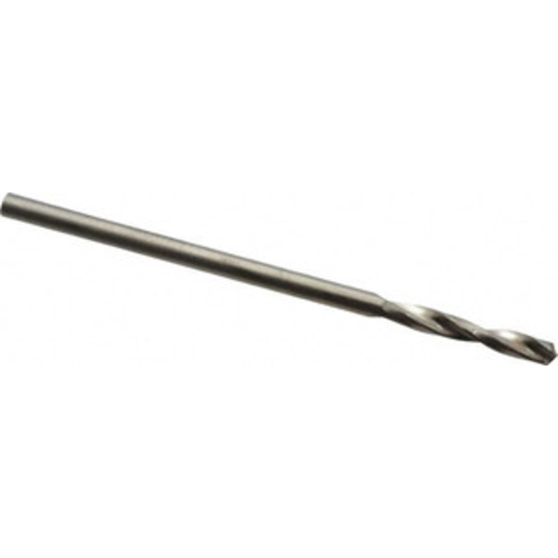 Guhring #53 130 Parabolic Flute High Speed Steel Screw Machine Drill Bit Bright Finish, Right Hand Cut, 25/64 Flute Length, 1-11/32 OAL, Standard Point, Straight Shank 9005520015100 – 85775534