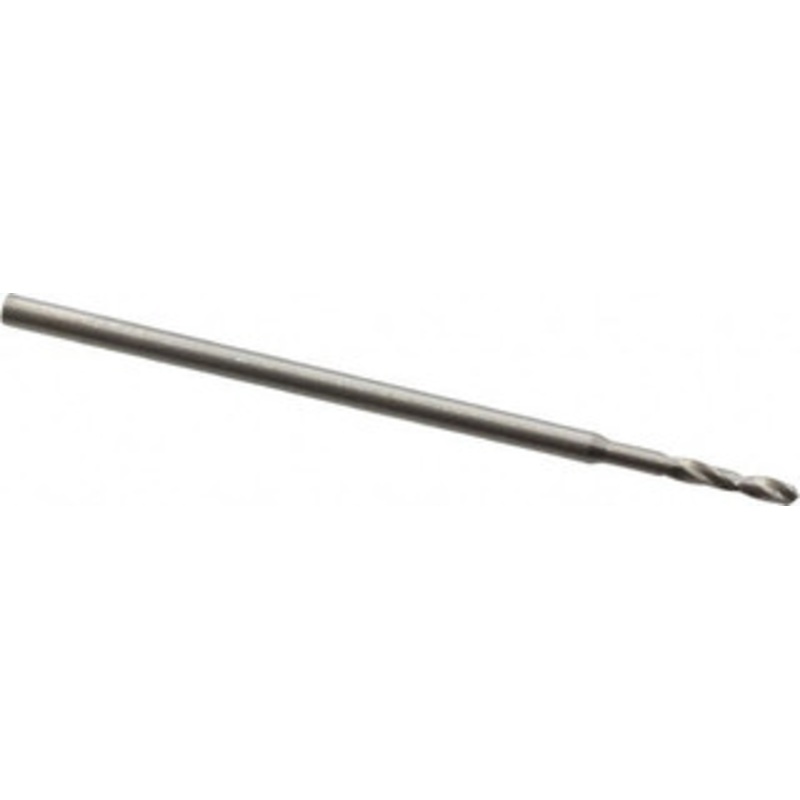 Guhring #69, 118 Point, Cobalt Micro Drill Bit 0.984 OAL, 4.8mm Flute Length, 1mm Shank Diam, Series 301 9003010007400 – 85780070