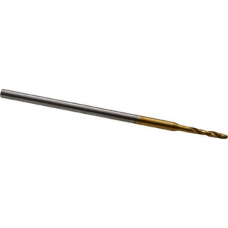 Guhring #71, 118 Point, Cobalt Micro Drill Bit 0.984 OAL, 4.2mm Flute Length, 1mm Shank Diam, Series 660 9006600006600 – 85891661