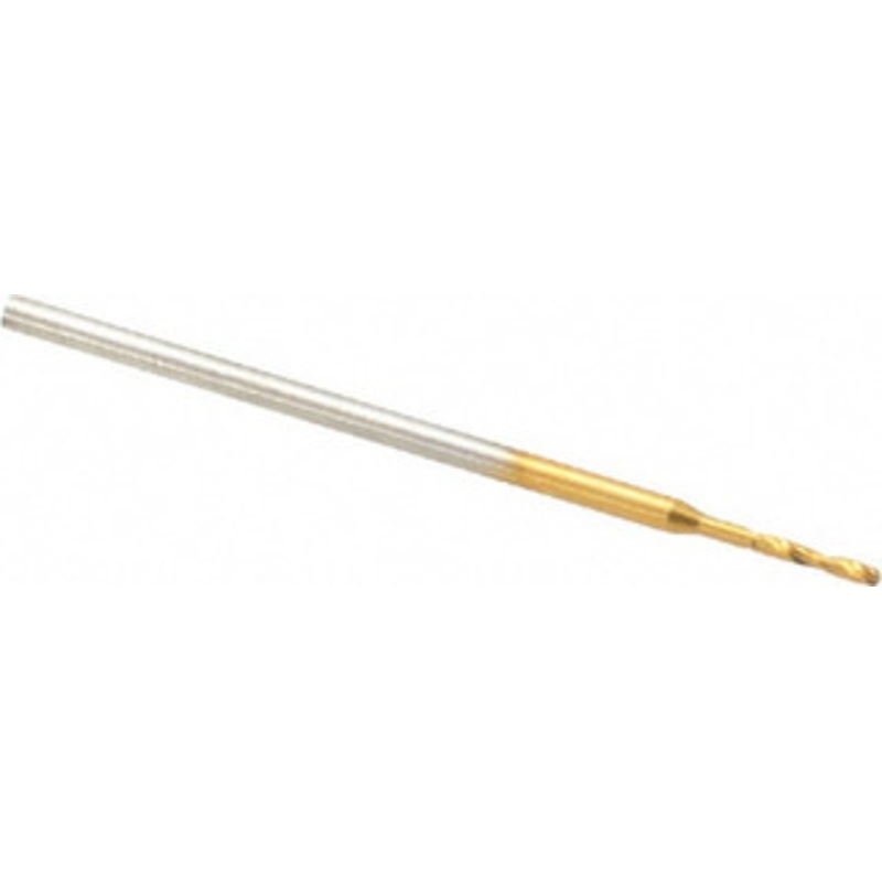 Guhring #73, 118 Point, Cobalt Micro Drill Bit 0.984 OAL, 4.2mm Flute Length, 1mm Shank Diam, Series 660 9006600006100 – 85891612