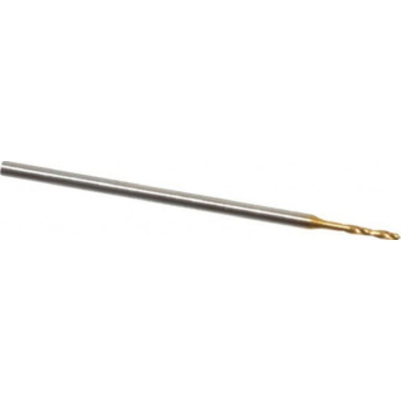 Guhring #74, 118 Point, Cobalt Micro Drill Bit 0.984 OAL, 3.9mm Flute Length, 1mm Shank Diam, Series 660 9006600005700 – 85891570
