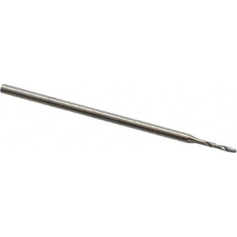 Guhring #75, 118 Point, Cobalt Micro Drill Bit 0.984 OAL, 3.4mm Flute Length, 1mm Shank Diam, Series 301 9003010005300 – 85779445