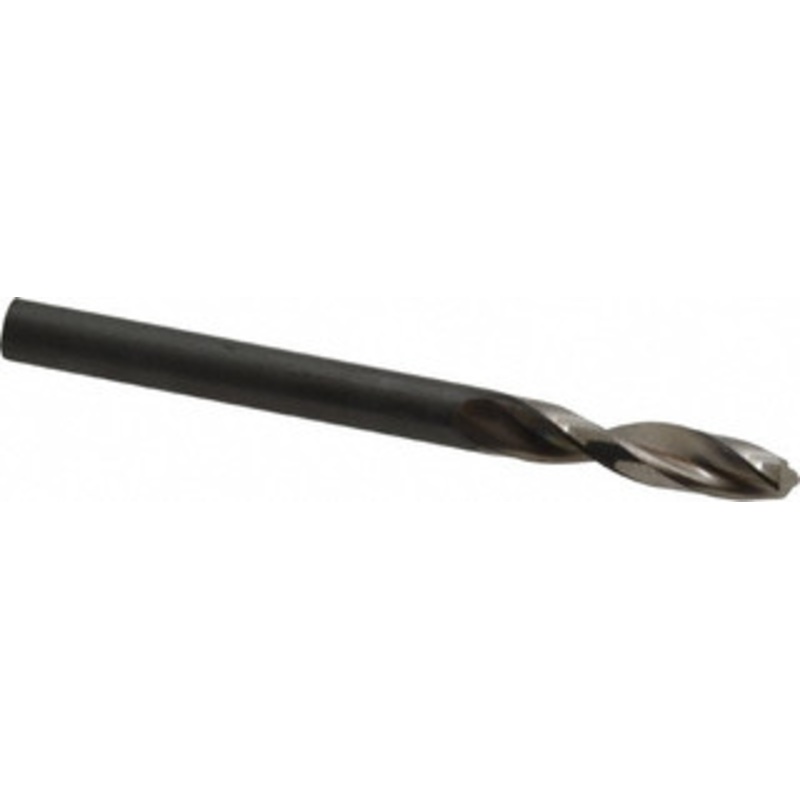 Guhring #9 130 Parabolic Flute High Speed Steel Screw Machine Drill Bit Bright Finish, Right Hand Cut, 1-1/32 Flute Length, 2-7/16 OAL, Standard Point, Straight Shank 9005520049800 – 85775096