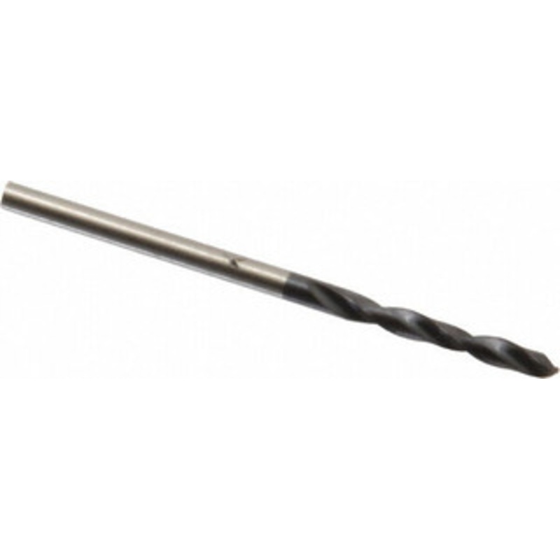 Hertel #41 135 Spiral Flute Cobalt Screw Machine Drill Bit TiAlN Finish, Right Hand Cut, 13/16 Flute Length, 1-13/16 OAL, Split Point, Straight Shank 74132382 – 74132382