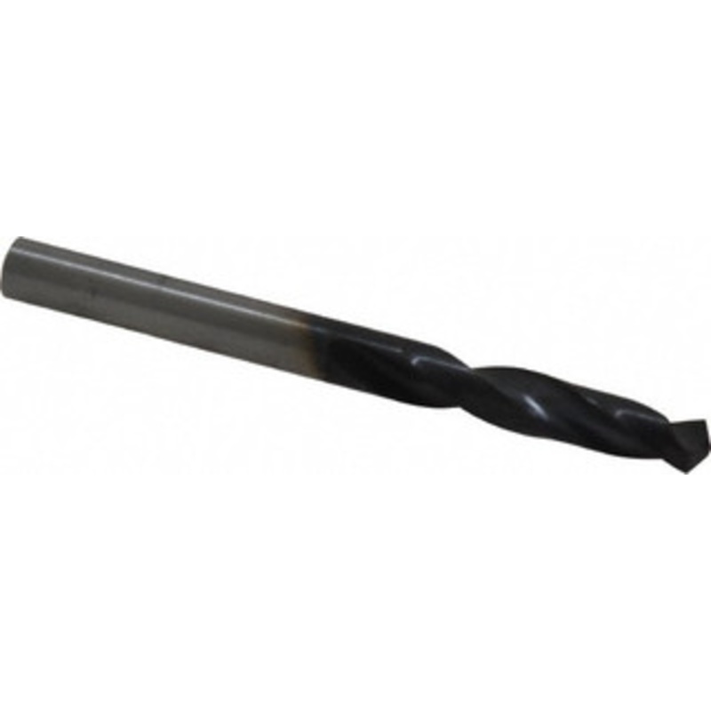 Hertel #7 135 Spiral Flute Cobalt Screw Machine Drill Bit TiAlN Finish, Right Hand Cut, 1-3/16 Flute Length, 2-1/4 OAL, Split Point, Straight Shank 74132051 – 74132051