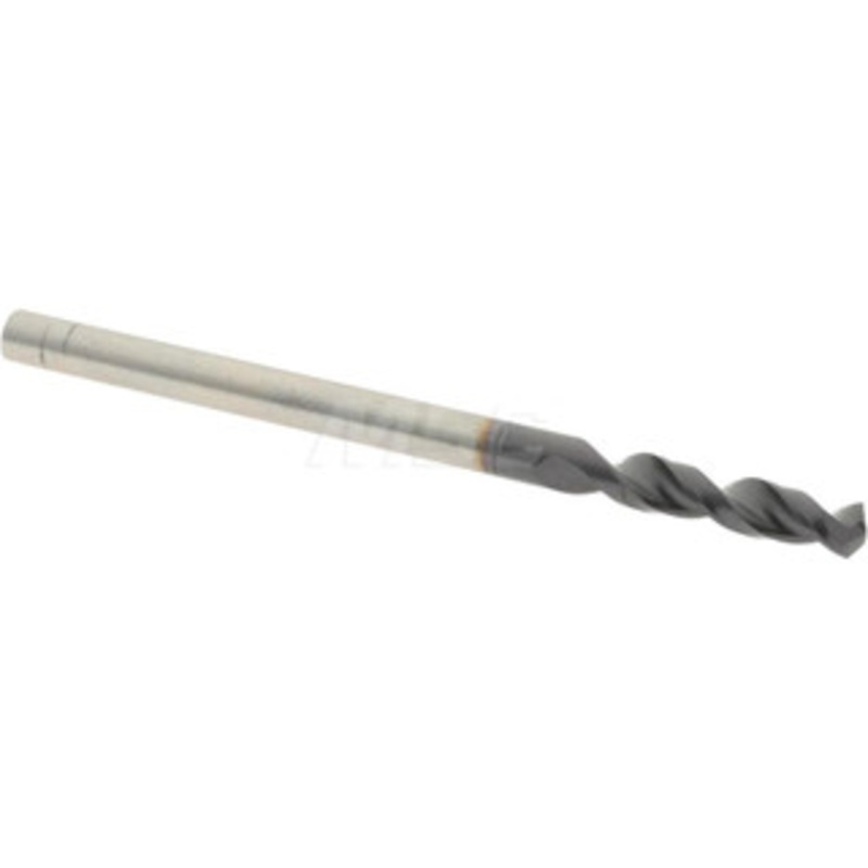 Accupro #35 130 Parabolic Flute Cobalt Screw Machine Drill Bit TiAlN Finish, Right Hand Cut, 0.63 Flute Length, 1.811 OAL, Split Point, Straight Shank 1630279A-AC – 01348457