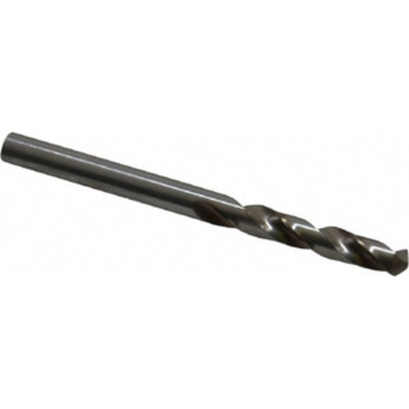 Cleveland Twist Drill #22 118 Spiral Flute High Speed Steel Screw Machine Drill Bit Bright Finish, Right Hand Cut, 1-1/16 Flute Length, 2-1/8 OAL, Standard Point, Straight Shank C04449 – 63706220