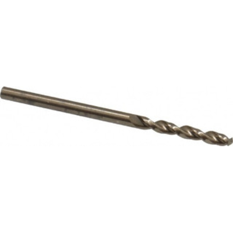 Cleveland Twist Drill #38 135 Parabolic Flute Cobalt Screw Machine Drill Bit Oxide/Gold Finish, Right Hand Cut, 13/16 Flute Length, 1-13/16 OAL, Split Point, Straight Shank C14278 – 75905182