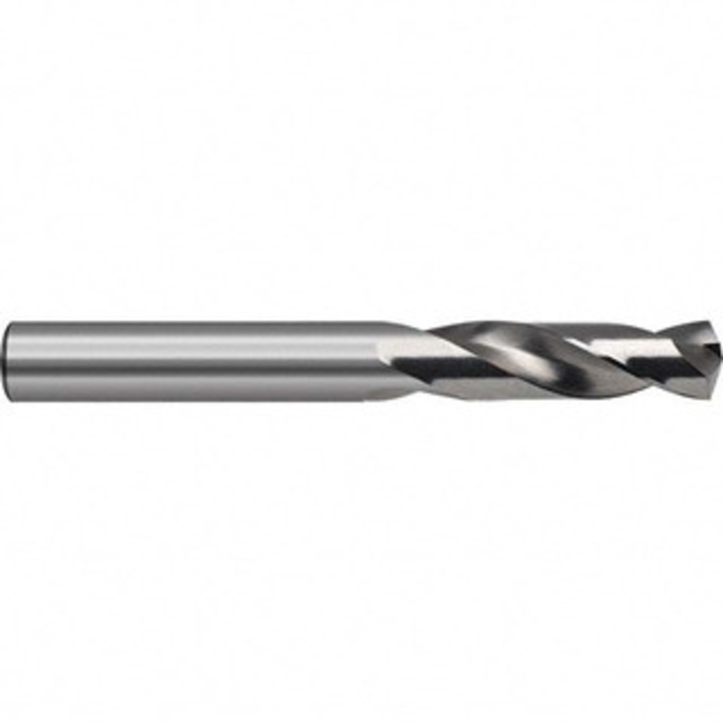 Guhring #44 118 Spiral Flute Cobalt Screw Machine Drill Bit Bright Finish, Right Hand Cut, Four Facet, Split Point, Straight Shank 9055240021800 – 55075246
