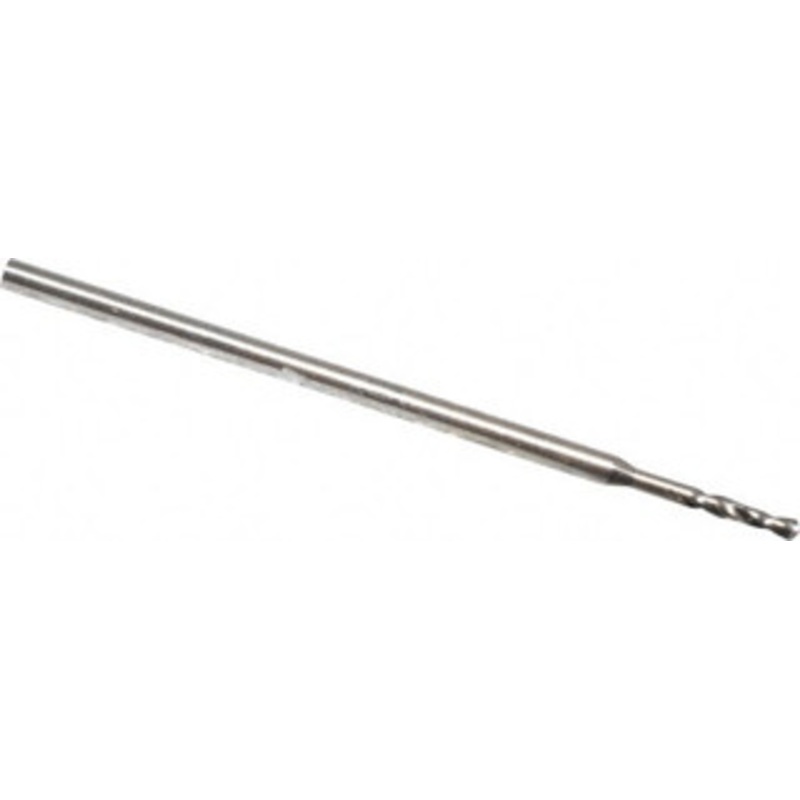 Guhring #72, 118 Point, Cobalt Micro Drill Bit 0.984 OAL, 4.2mm Flute Length, 1mm Shank Diam, Series 301 9003010006400 – 85779775