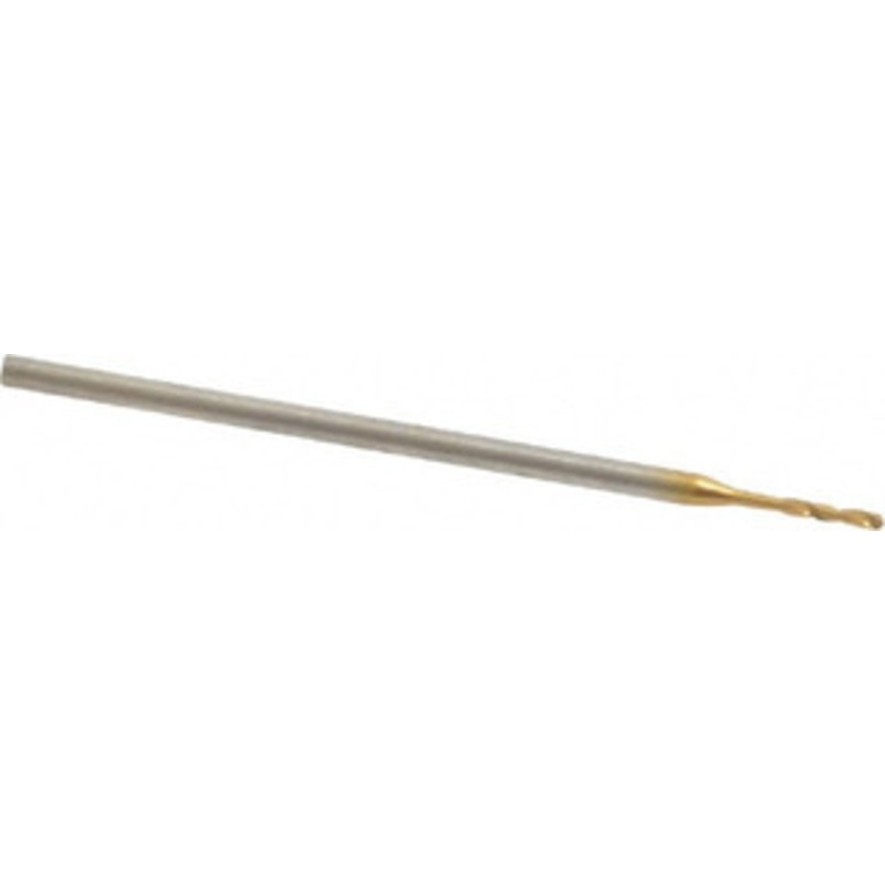 Guhring #76, 118 Point, Cobalt Micro Drill Bit 0.984 OAL, 3.4mm Flute Length, 1mm Shank Diam, Series 660 9006600005100 – 85891513