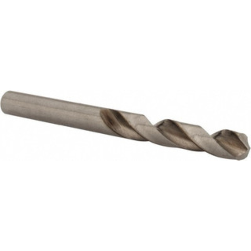 Hertel #5 118 High Speed Steel Screw Machine Drill Bit Bright Finish, Right Hand Cut, 1-1/4 Flute Length, 2-3/8 OAL 89321889 – 89321889