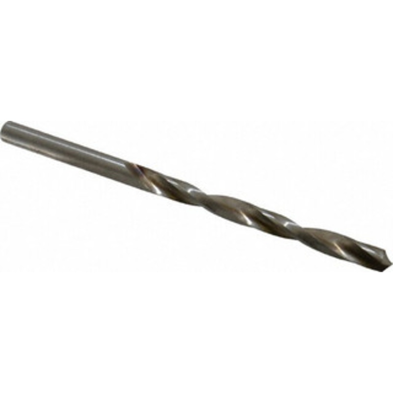 Value Collection #9 130 High Speed Steel Jobber Drill Bright Finish, Right Hand Cut, Spiral Flute, Straight Shank, 3-5/8 OAL, Standard Point BS27N0009 – 01388099