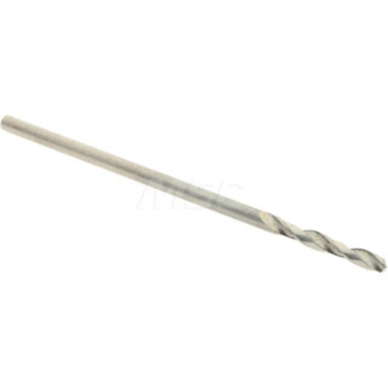 Accupro #57 130 Parabolic Flute Cobalt Screw Machine Drill Bit Bright Finish, Right Hand Cut, 0.276 Flute Length, 1.102 OAL, Standard Point, Straight Shank 1630109-AC – 01330943