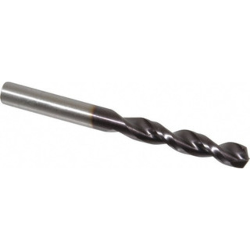 Cleveland Twist Drill #1 135 Parabolic Flute Cobalt Screw Machine Drill Bit TiAlN Finish, Right Hand Cut, 1-5/16 Flute Length, 2-7/16 OAL, Split Point, Straight Shank C15091 – 75906966
