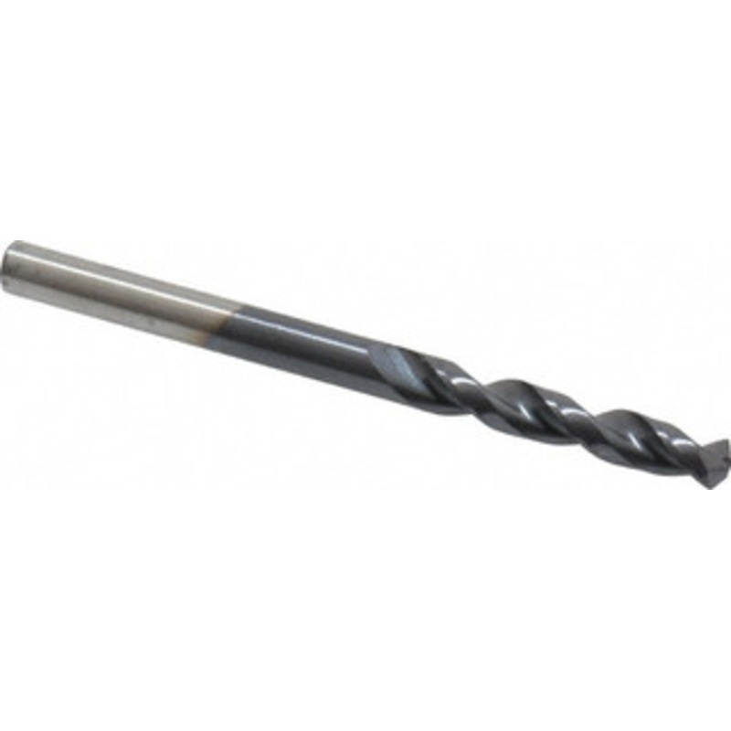 Cleveland Twist Drill #21 135 Parabolic Flute Cobalt Screw Machine Drill Bit TiAlN Finish, Right Hand Cut, 1-1/16 Flute Length, 2-1/8 OAL, Split Point, Straight Shank C15111 – 75910190