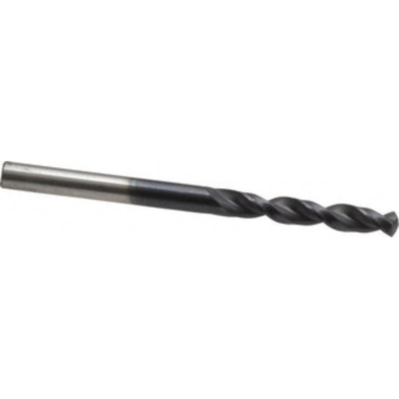 Cleveland Twist Drill #25 135 Parabolic Flute Cobalt Screw Machine Drill Bit TiAlN Finish, Right Hand Cut, 1 Flute Length, 2-1/16 OAL, Split Point, Straight Shank C15115 – 75910232