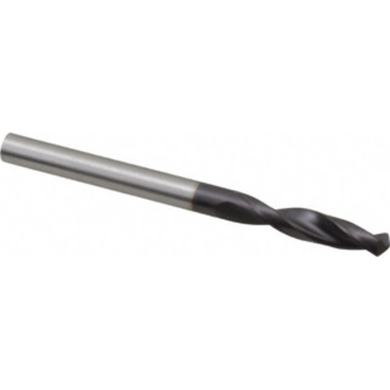 Guhring #12 130 Parabolic Flute Powdered Metal Screw Machine Drill Bit FIREX Finish, Right Hand Cut, 1.0236 Flute Length, 2.4409 OAL, Standard Point, Straight Shank 9005150048000 – 05178652