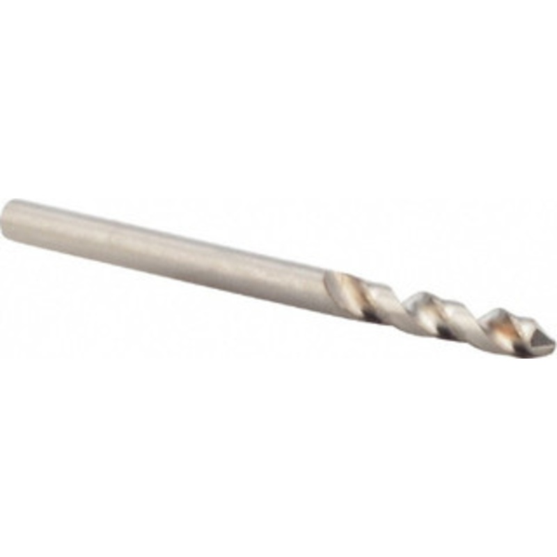 Guhring #29 118 Spiral Flute Cobalt Screw Machine Drill Bit Bright Finish, Right Hand Cut, 20mm Flute Length, 52mm OAL, Four Facet, Split Point, Straight Shank 9055240034500 – 55075048