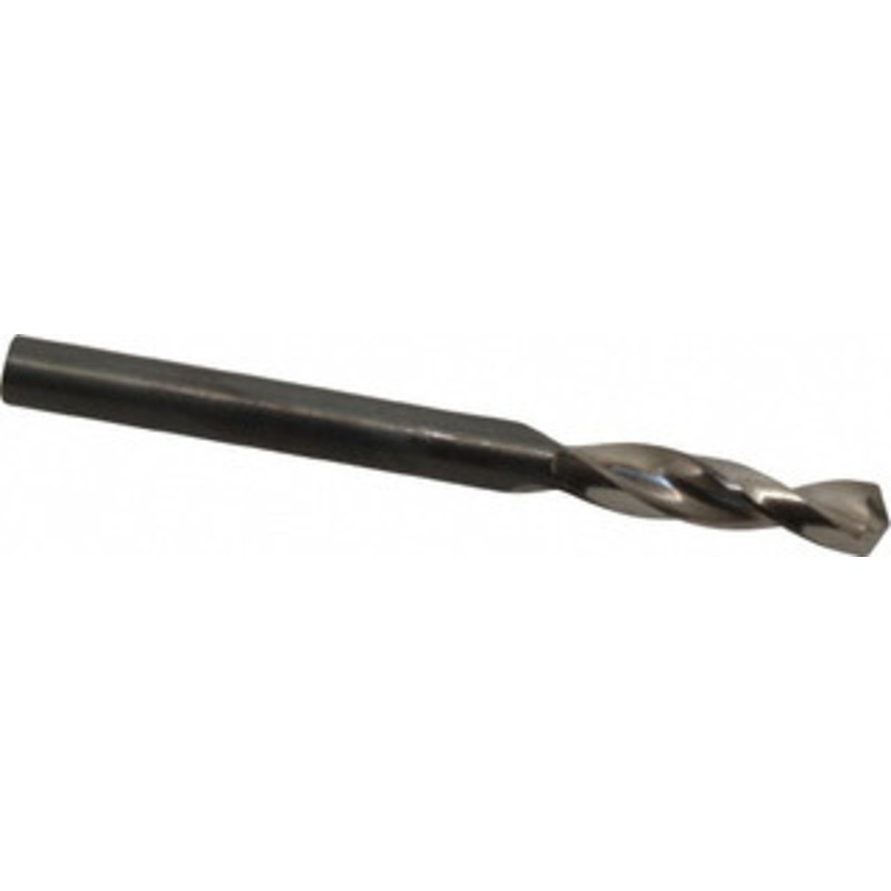 Guhring #7 130 Parabolic Flute High Speed Steel Screw Machine Drill Bit Bright Finish, Right Hand Cut, 1-1/32 Flute Length, 2-7/16 OAL, Standard Point, Straight Shank 9005520051100 – 85775070