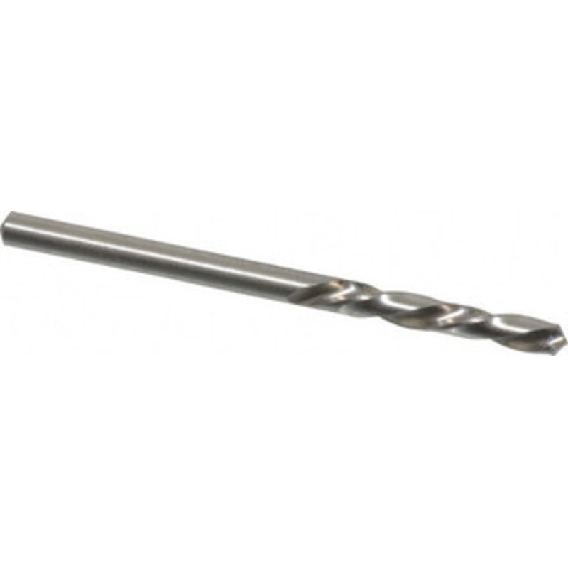 Chicago-Latrobe #31 118 Spiral Flute High Speed Steel Screw Machine Drill Bit Bright Finish, Left Hand Cut, 7/8 Flute Length, 1-7/8 OAL, Standard Point, Straight Shank 49101 – 81351314