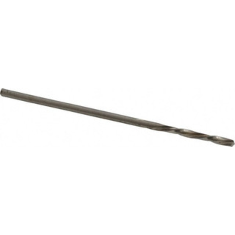 Chicago-Latrobe #54 118 Spiral Flute High Speed Steel Screw Machine Drill Bit Bright Finish, Left Hand Cut, 5/8 Flute Length, 1-5/8 OAL, Standard Point, Straight Shank 49124 – 81351546